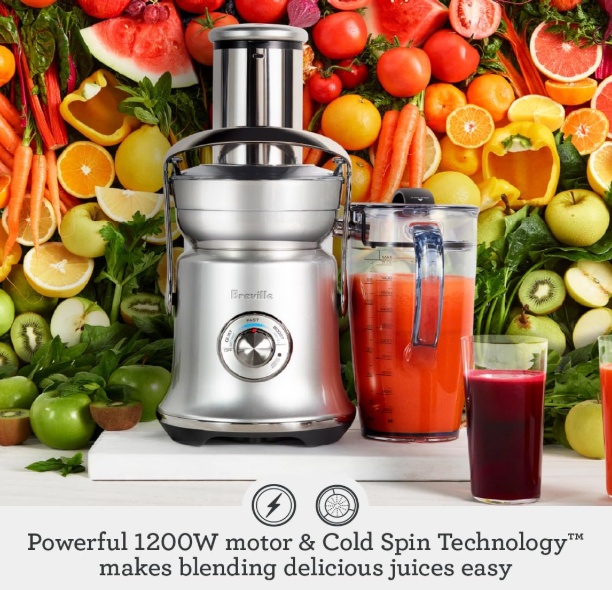 Máy ép trái cây Breville The Juice Fountain Cold XL BJE830